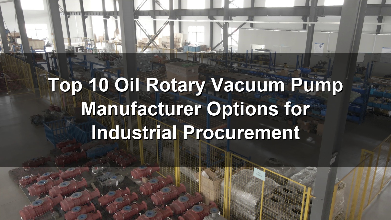Top 10 Oil Rotary Vacuum Pump Manufacturer Options for Industrial Procurement