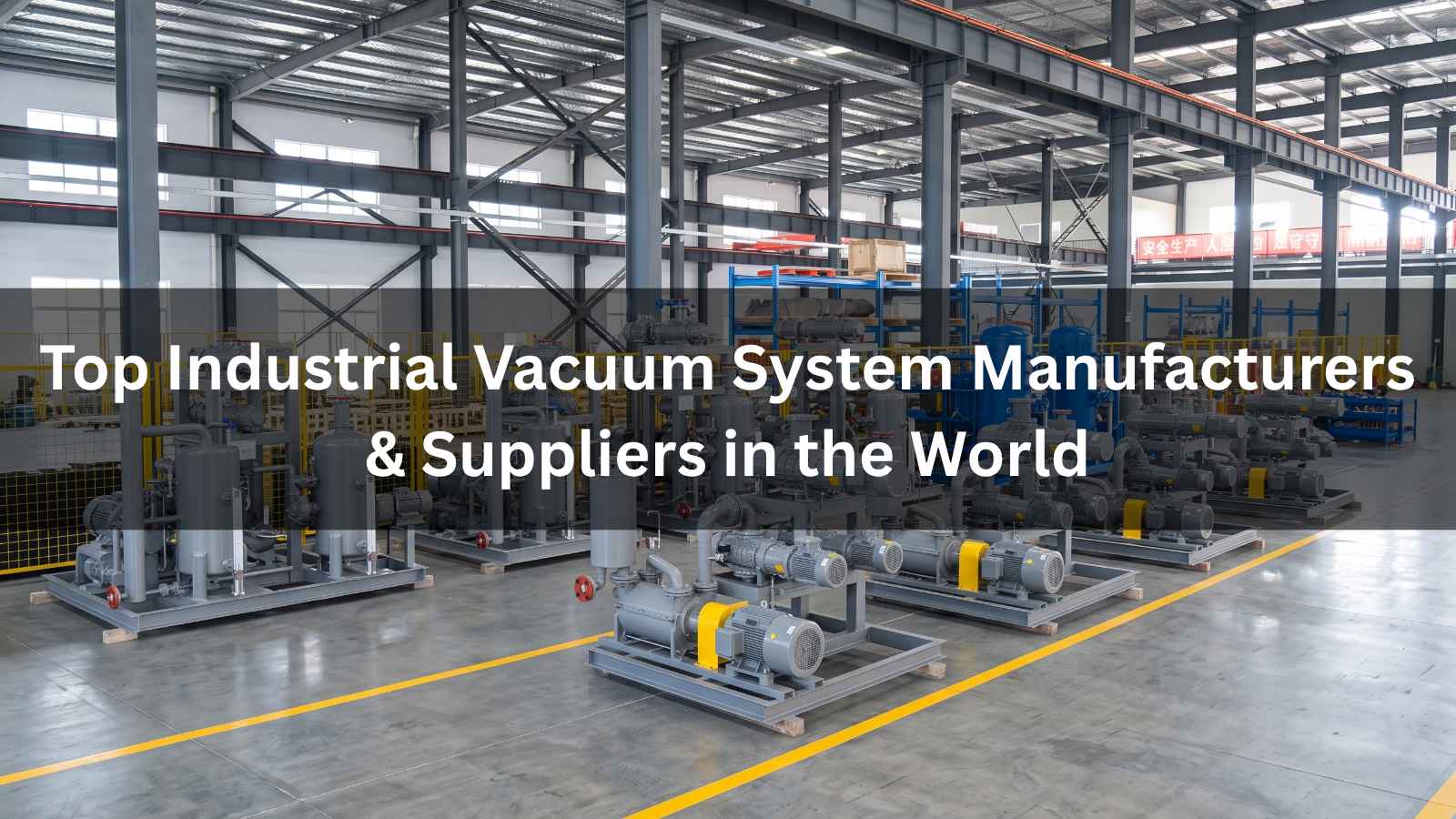 Top Industrial Vacuum System Manufacturers & Suppliers in the World