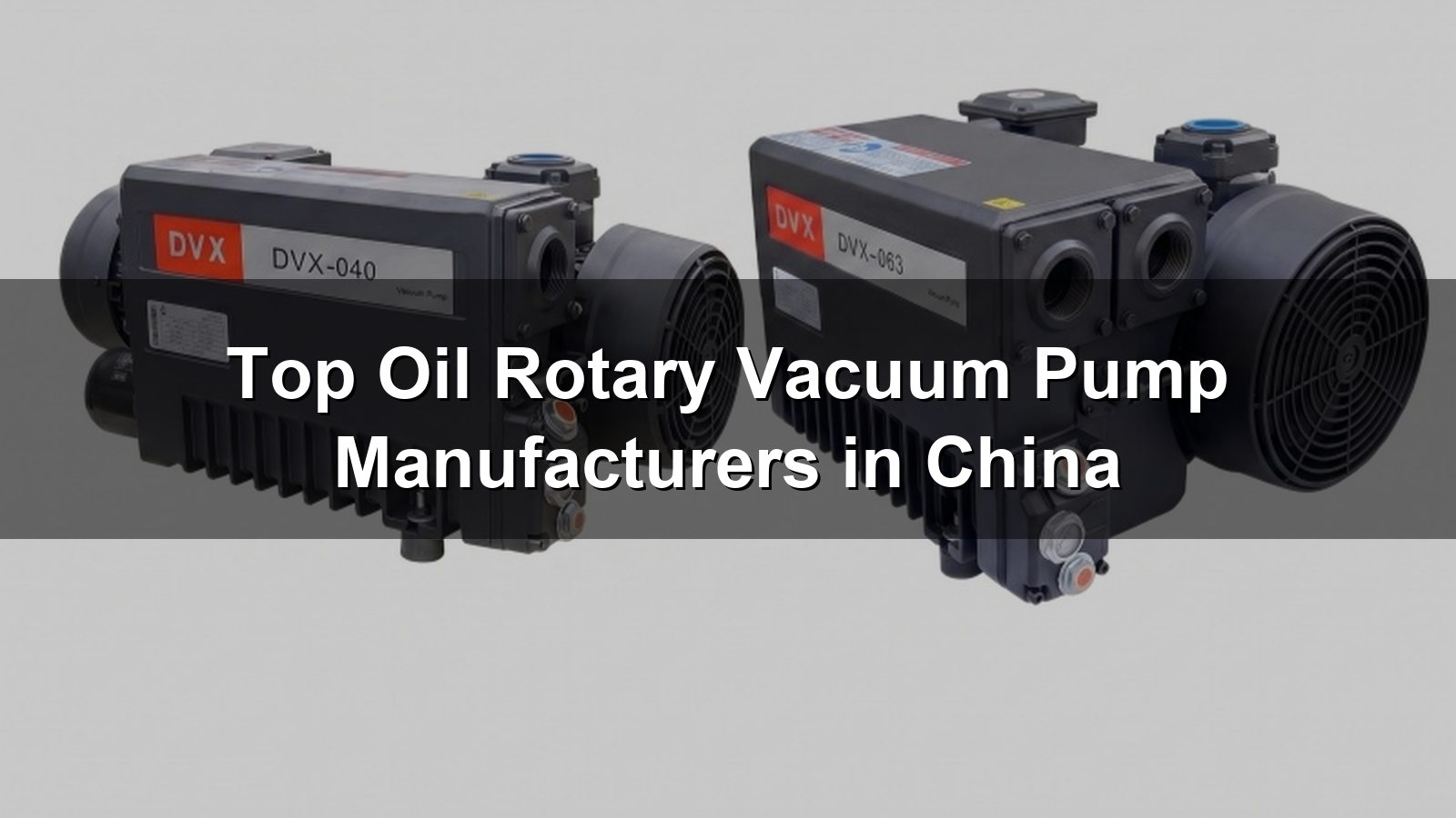 Top Oil Sealed Rotary Vacuum Pump Manufacturers in China