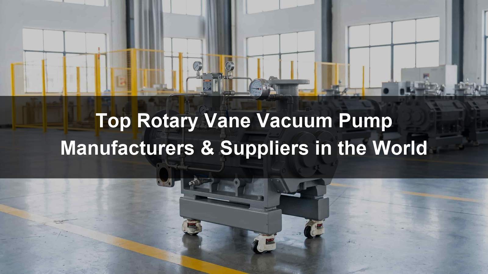 Top Rotary Vane Vacuum Pump Manufacturers & Suppliers in the World